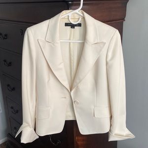 White jacket size 4
